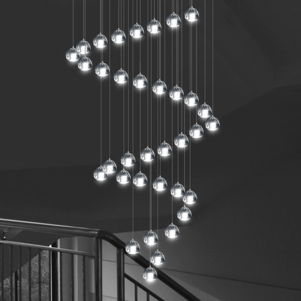 Lustre LED Glaçons Cristal Jaione | Marco Lucetti