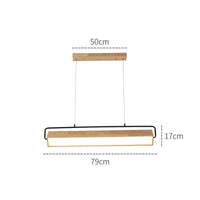 Lustre LED Hang en bois modernisé | Marco Lucetti