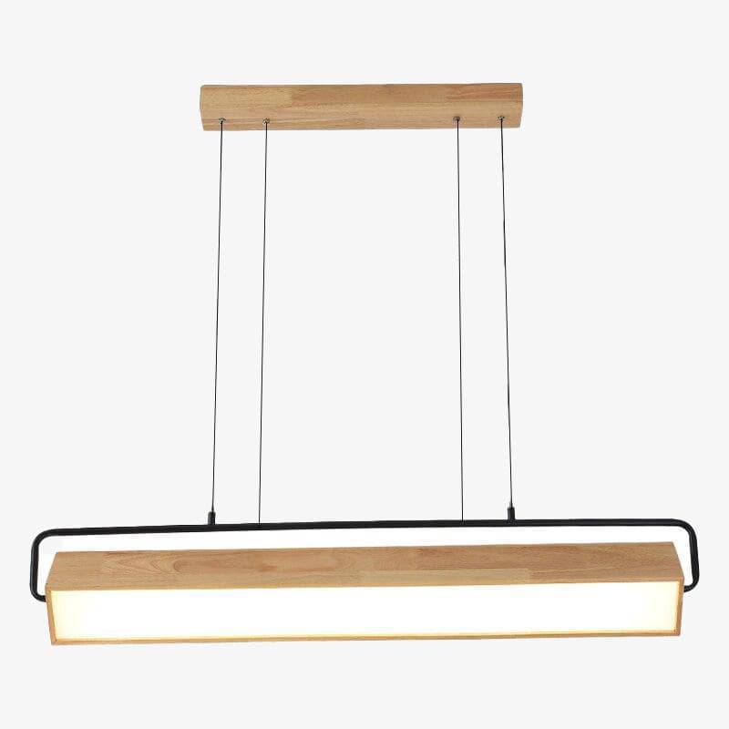 Lustre LED Hang en bois modernisé | Marco Lucetti