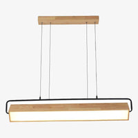 Lustre LED Hang en bois modernisé | Marco Lucetti
