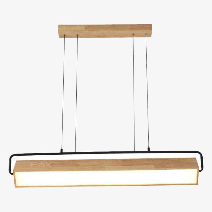 Lustre LED Hang en bois modernisé | Marco Lucetti