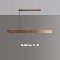 Lustre LED Haute Puissance Nordik Modern | Marco Lucetti Noyer noir D / 180cm 54W / 36W-54W | trois couleurs gradation
