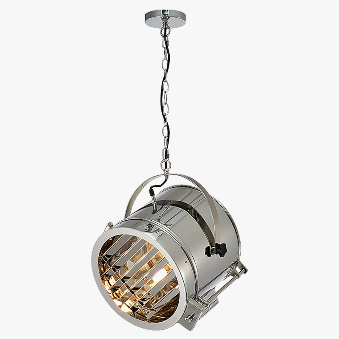 Lustre LED industriel nordique en métal de qualité supérieure