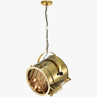 Lustre LED industriel nordique en métal de qualité supérieure