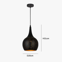 Suspension LED Industrielle Rétro Art Décoratif