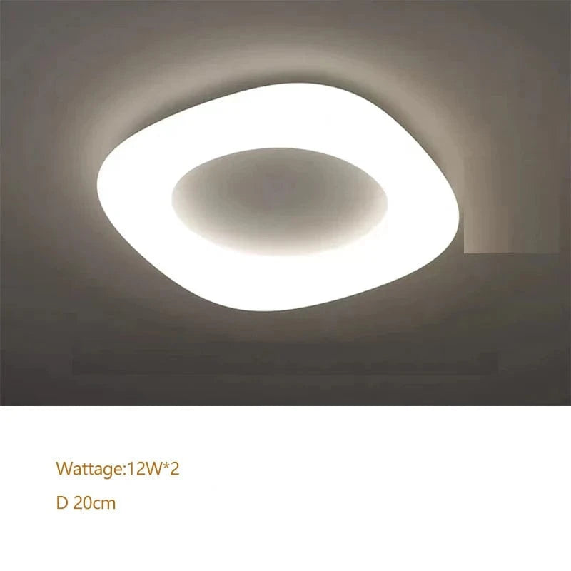 Lustre LED Intelligent Moderne pour Décoration Maison | Marco Lucetti Plafonnier 20cm