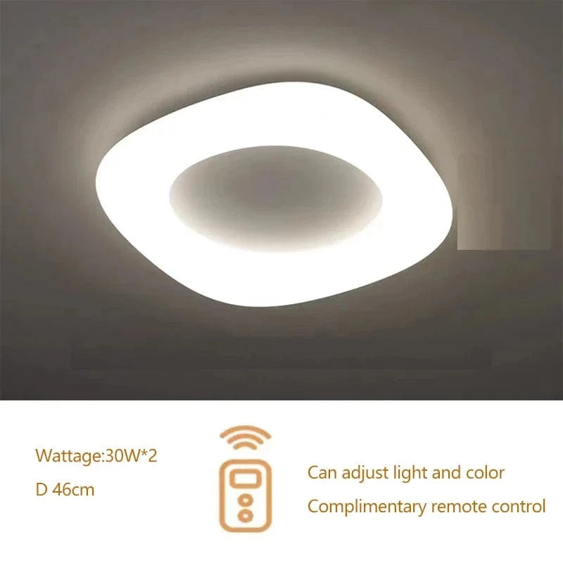 Lustre LED Intelligent Moderne pour Décoration Maison | Marco Lucetti Plafonnier 46cm