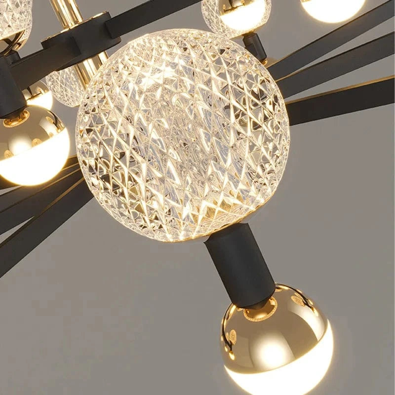 Lustre LED intelligent pour intérieur avec éclairage de plafond | Marco Lucetti