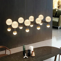 Lustre LED intelligent pour intérieur avec éclairage de plafond | Marco Lucetti