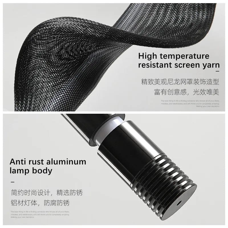 Lustre LED italien créatif - bande luminaire | Marco Lucetti