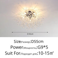 Lustre LED Luciole - Design Moderne pour Décoration Intérieure | Marco Lucetti