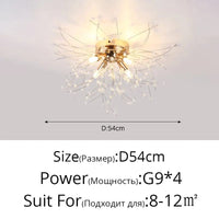 Lustre LED Luciole - Design Moderne pour Décoration Intérieure | Marco Lucetti