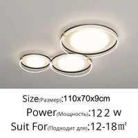 Lustre LED Lumières Acryliques pour un Éclairage Intérieur Décoratif | Marco Lucetti