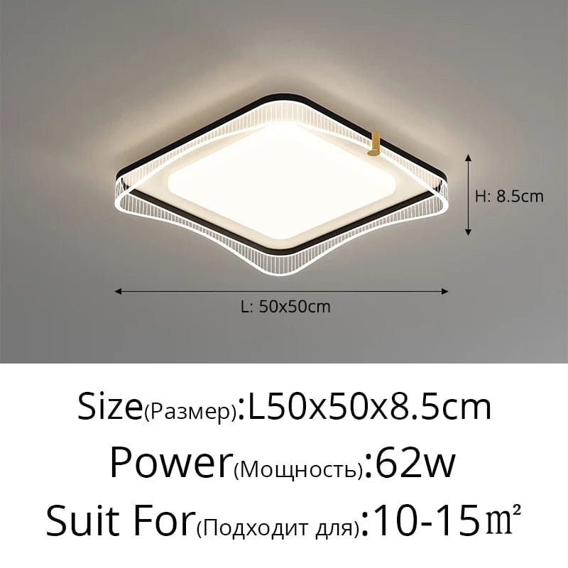 Lustre LED Lumières Acryliques pour un Éclairage Intérieur Décoratif | Marco Lucetti