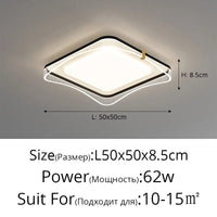 Lustre LED Lumières Acryliques pour un Éclairage Intérieur Décoratif | Marco Lucetti