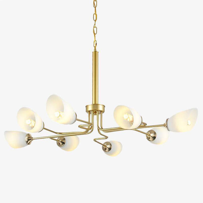 Lustre LED Luxe Doré | Marco Lucetti