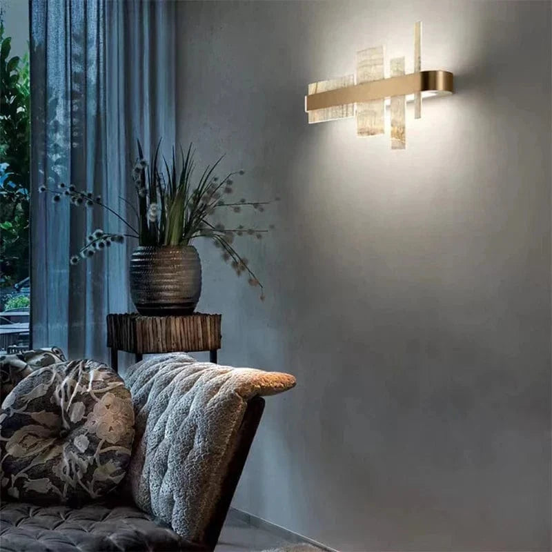 Lustre LED Luxe en Marbre Design | Marco Lucetti