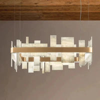 Lustre LED Luxe en Marbre Design | Marco Lucetti