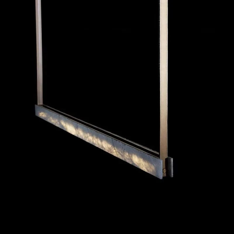 Lustre LED Luxe Moderne Minimaliste Imitation Marbre | Marco Lucetti