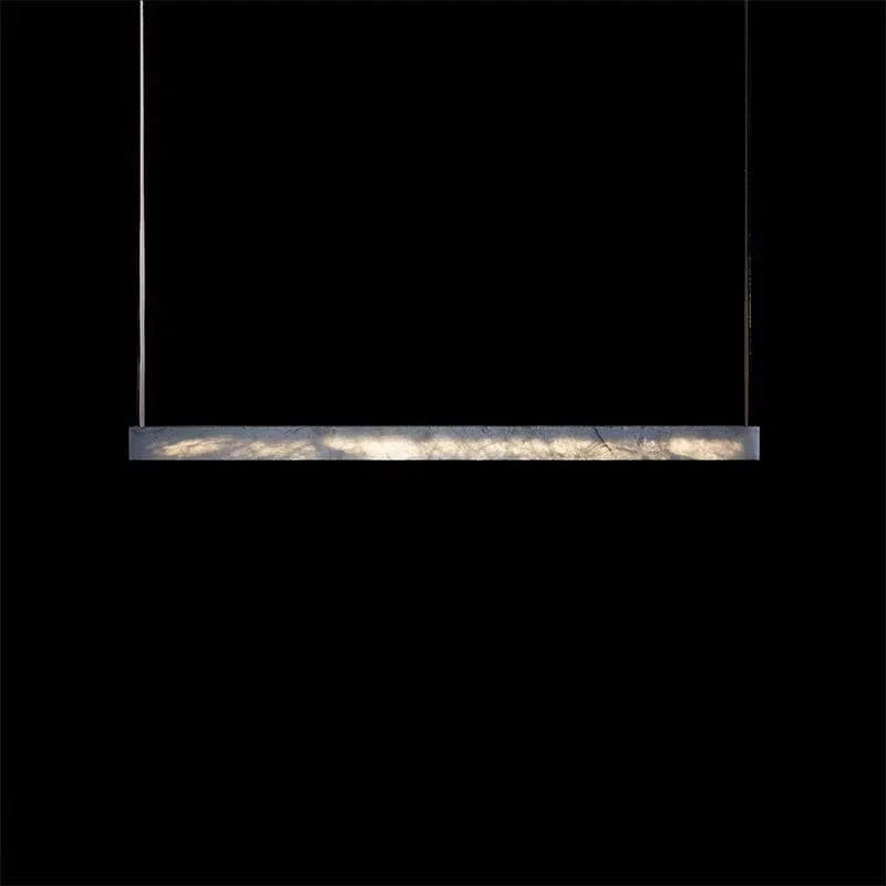 Lustre LED Luxe Moderne Minimaliste Imitation Marbre | Marco Lucetti