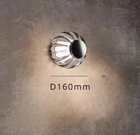 Lustre LED Luxe Perles Chromées | Marco Lucetti Applique murale / Blanc chaud