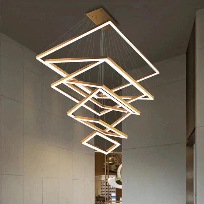Lustre LED Luxe pour Salon Moderne | Marco Lucetti