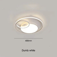 Lustre LED Maison : Éclairage Moderne Tech | Marco Lucetti Blanc D40cm / Changeable