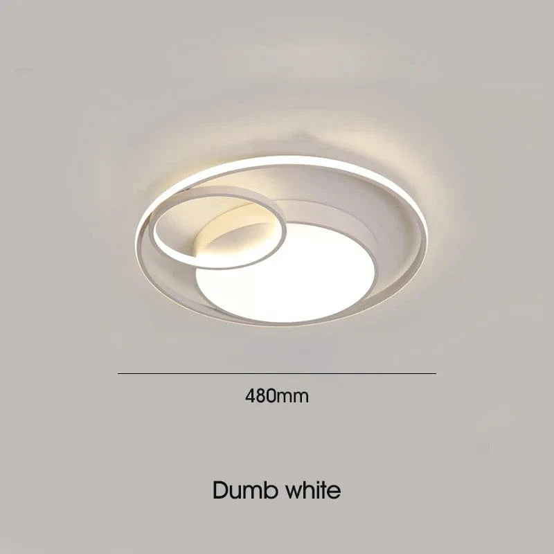 Lustre LED Maison : Éclairage Moderne Tech | Marco Lucetti Blanc D48cm / Changeable