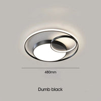 Lustre LED Maison : Éclairage Moderne Tech | Marco Lucetti Noir D48cm / Changeable