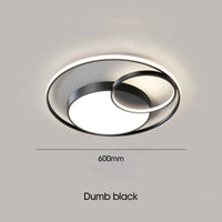 Lustre LED Maison : Éclairage Moderne Tech | Marco Lucetti Noir D60cm / Changeable
