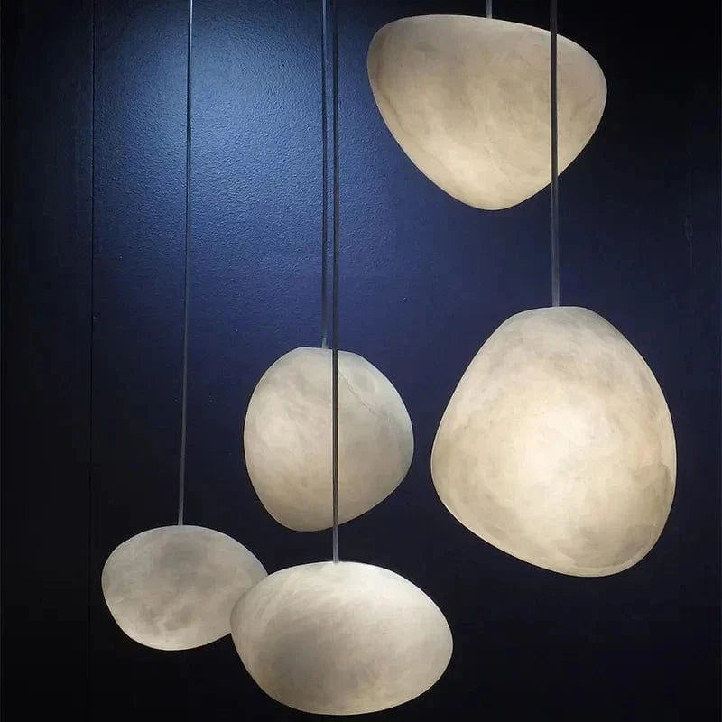 Lustre LED Marbré Moderne | Marco Lucetti