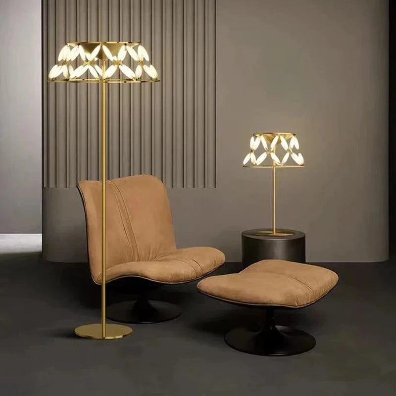 Lustre LED minimaliste avec abat-jour fantaisie pour Noël 2024 | Marco Lucetti