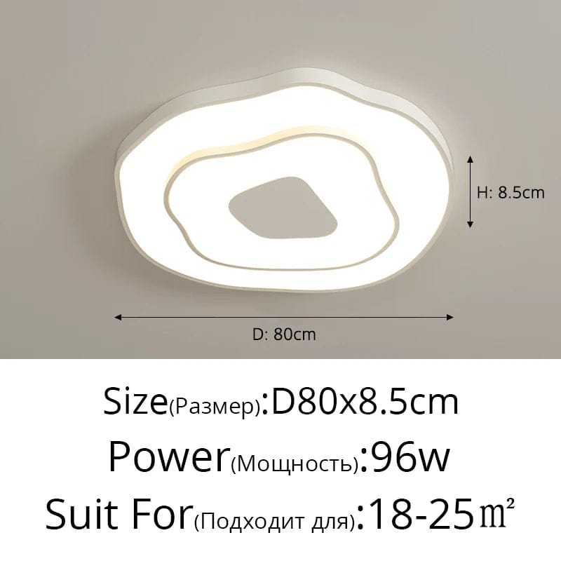 Lustre LED Minimaliste Cercle pour Éclairage Intérieur Qiyimei - Élégance Illuminée | Marco Lucetti