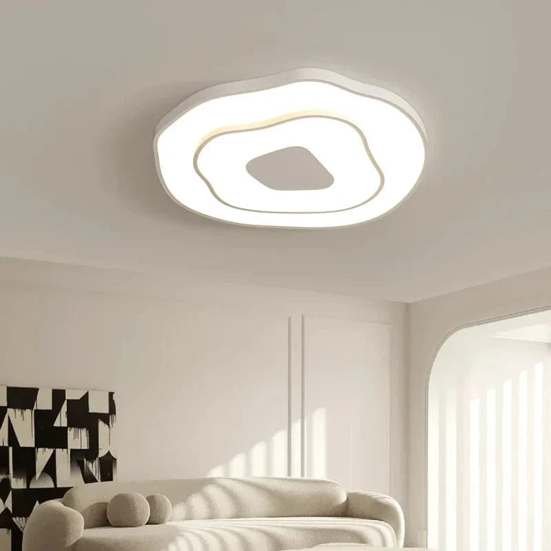 Lustre LED Minimaliste Cercle pour Éclairage Intérieur Qiyimei - Élégance Illuminée | Marco Lucetti