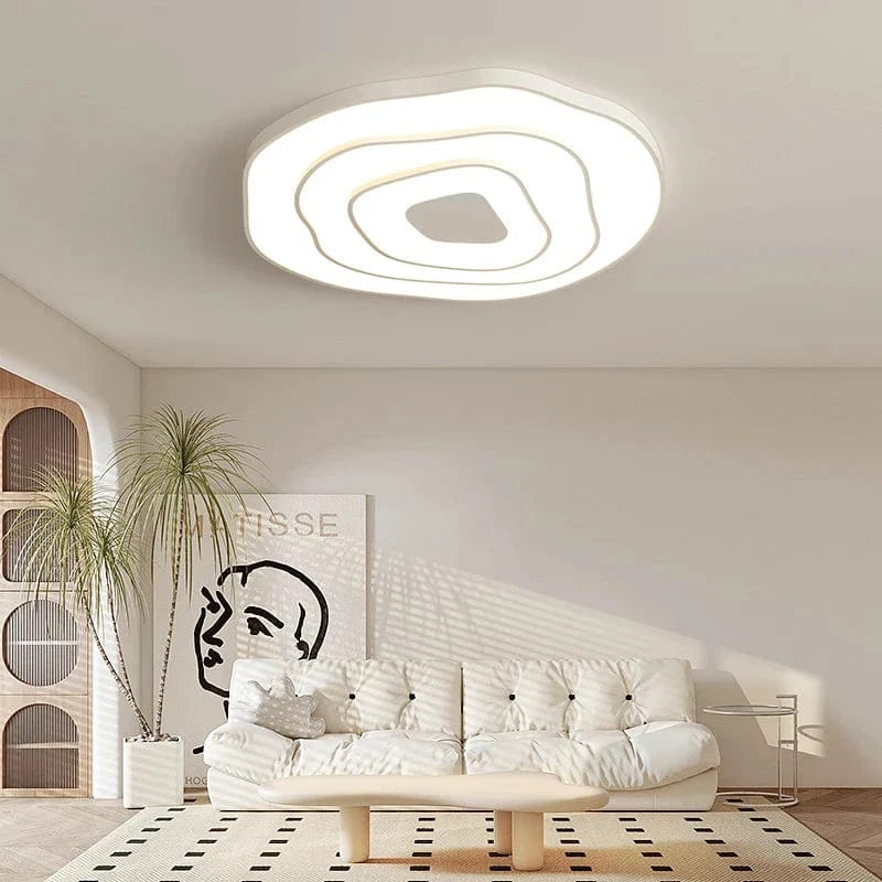 Lustre LED Minimaliste Cercle pour Éclairage Intérieur Qiyimei - Élégance Illuminée | Marco Lucetti