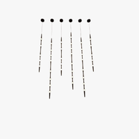 Lustre LED Minimaliste en Aluminium Acrylique pour Hôtel - 3000K | Marco Lucetti