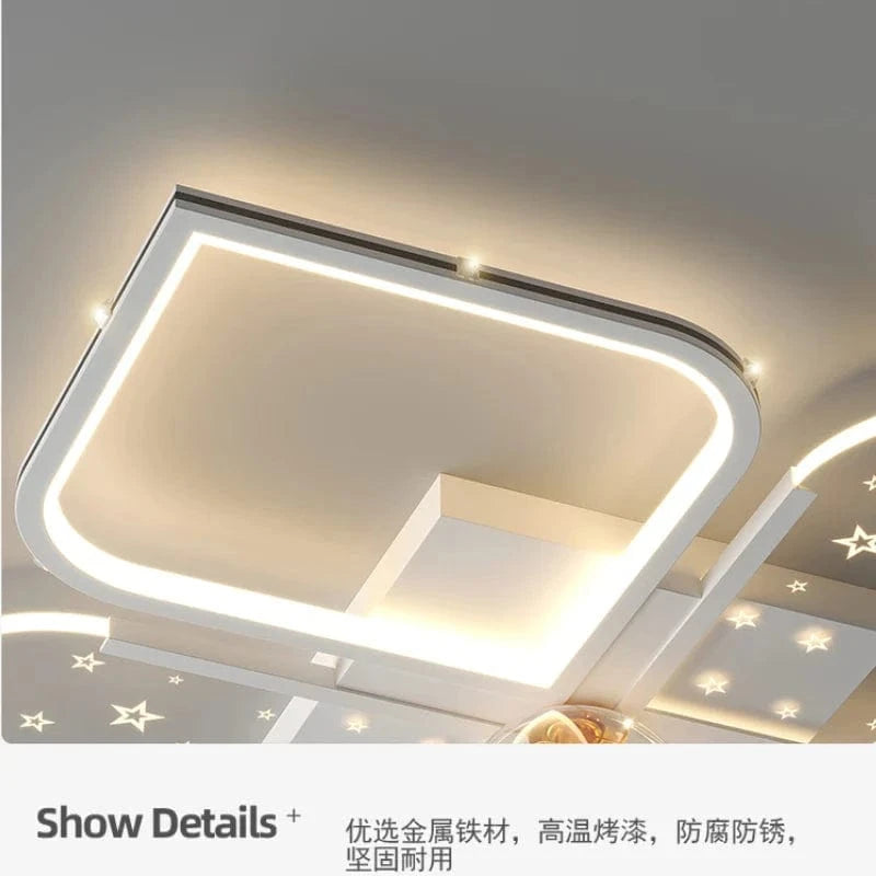 Lustre LED Modern Starry Sky Grass Blades Interior Lightning | Marco Lucetti