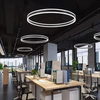 Lustre LED Moderna : Luminaire Suspendu Réglable pour Décoration Maison | Marco Lucetti