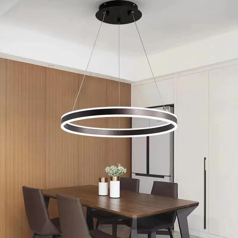 Lustre LED Moderna : Luminaire Suspendu Réglable pour Décoration Maison | Marco Lucetti