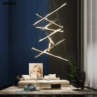Lustre LED moderne avec gradation à distance pour un intérieur élégant | Marco Lucetti