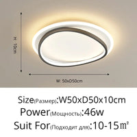 Lustre LED Moderne avec Gradation Simple pour la Maison. | Marco Lucetti