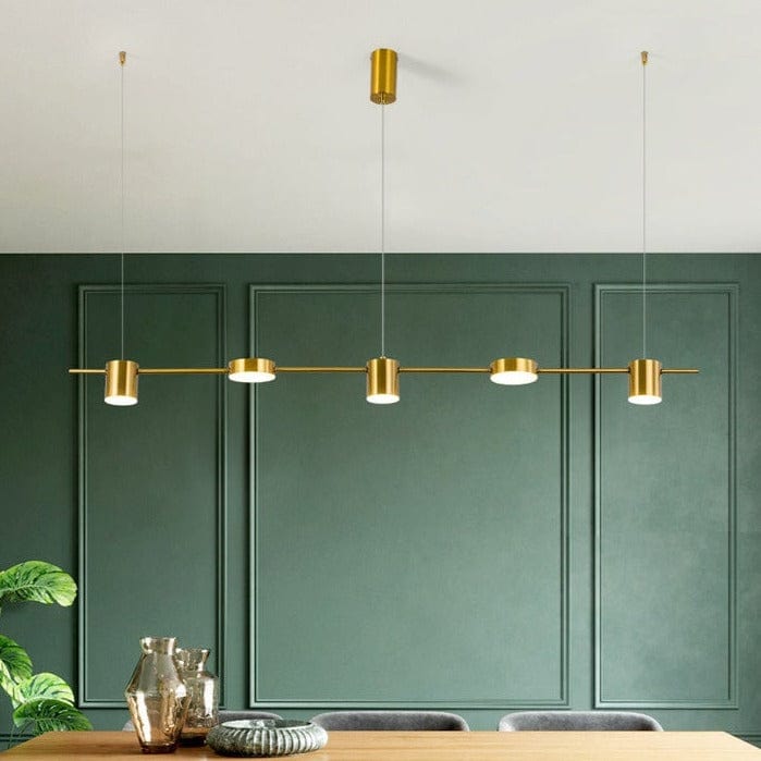 Lustre LED moderne avec spots en métal Ainoa | Marco Lucetti