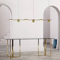 Lustre LED moderne avec spots en métal Ainoa | Marco Lucetti