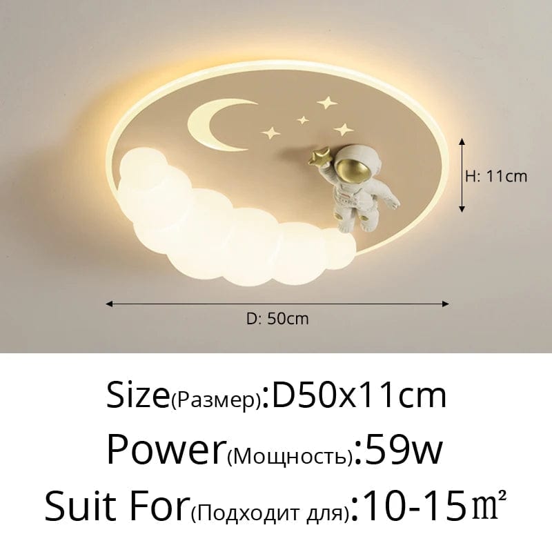 Lustre LED moderne avec télécommande pour une décoration intérieure tendance | Marco Lucetti