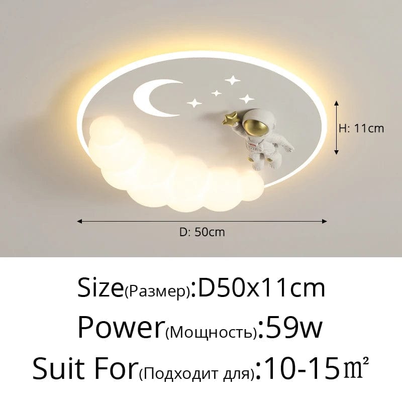 Lustre LED moderne avec télécommande pour une décoration intérieure tendance | Marco Lucetti