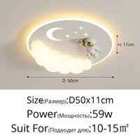 Lustre LED moderne avec télécommande pour une décoration intérieure tendance | Marco Lucetti