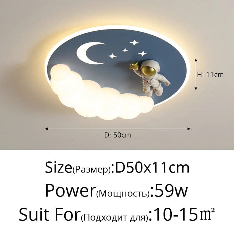 Lustre LED moderne avec télécommande pour une décoration intérieure tendance | Marco Lucetti