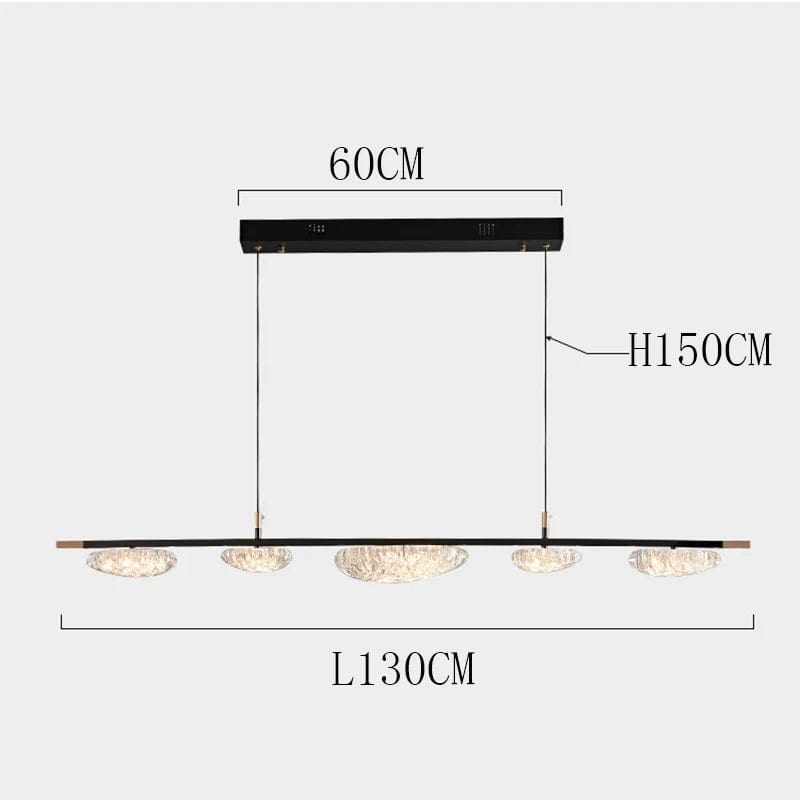 Lustre LED Moderne Design Extra-Long | Marco Lucetti