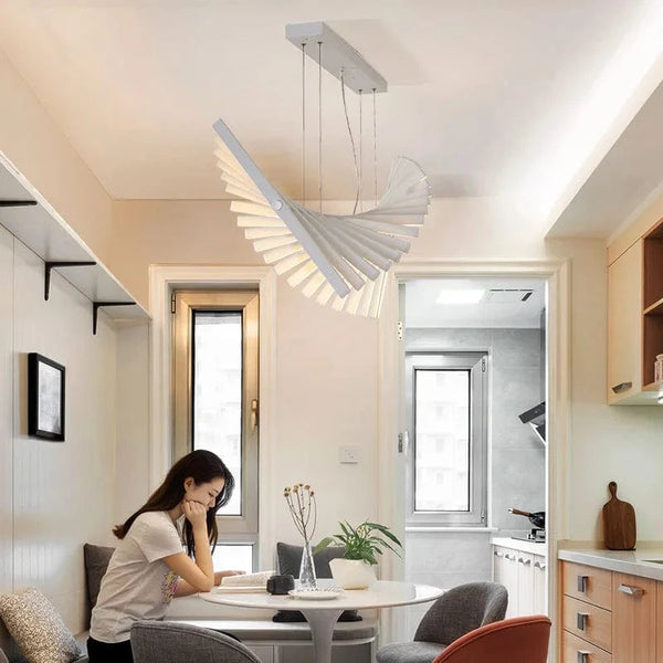 Lustre LED moderne - Éclairage Loft Nordique Noir/Blanc -Déco Suspension Lampe Restaurant Bar Luminaires | Marco Lucetti