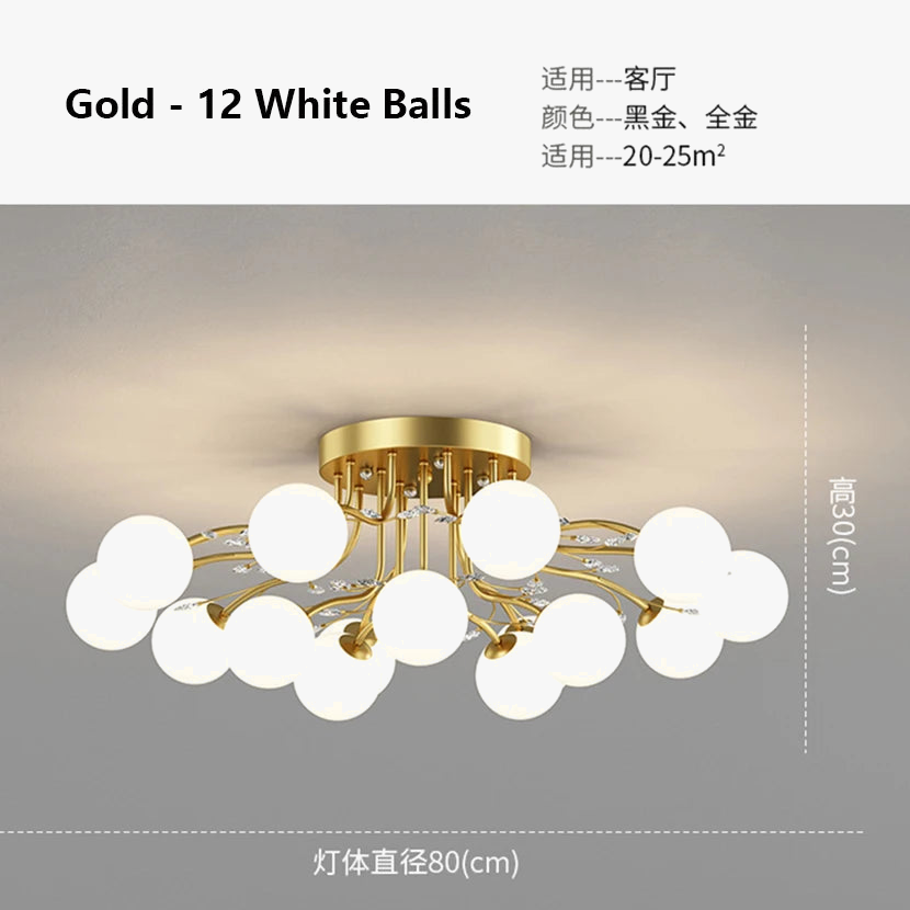 Lustre LED Moderne en Fer pour un Loft Élégant